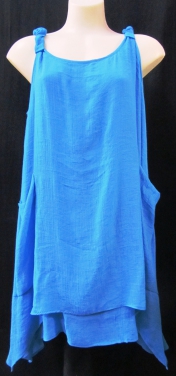 Double layers long top - 1 color